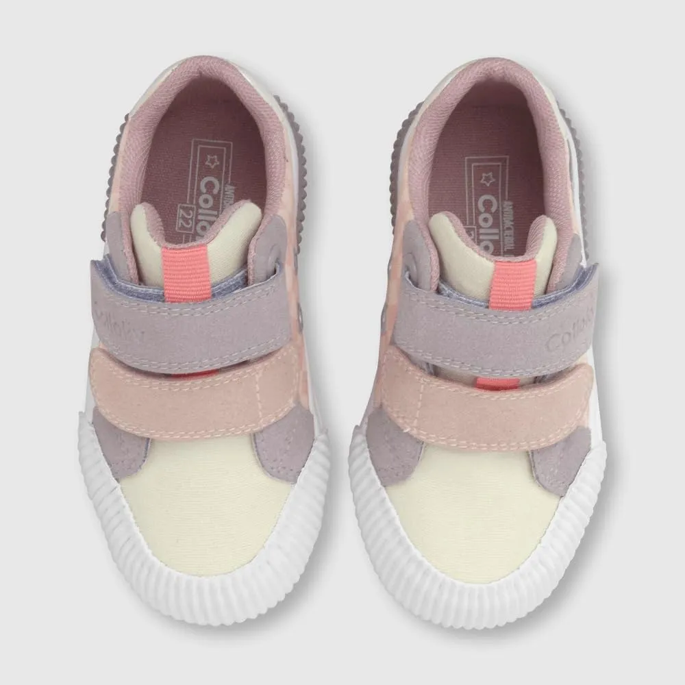 Toddler Sneakers for Girls - Lightweight Shoes with Soft Soles & Adjustable Strap, Arch Support & Breathable Design - Washable & Stylish
