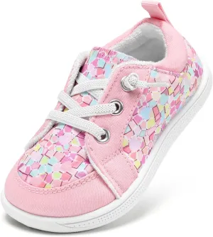 Toddler Wide Toe Box Barefoot Shoes: Boys Tennis Sneakers, First Walking Shoes, Flex Comfort Outdoor