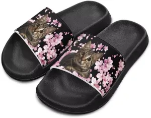 Unisex Slides for Girls Boys Comfortable Slippers Slides Non-slip Shower Shoes House Fashion Thick for Indoor & Outdoor Gifts