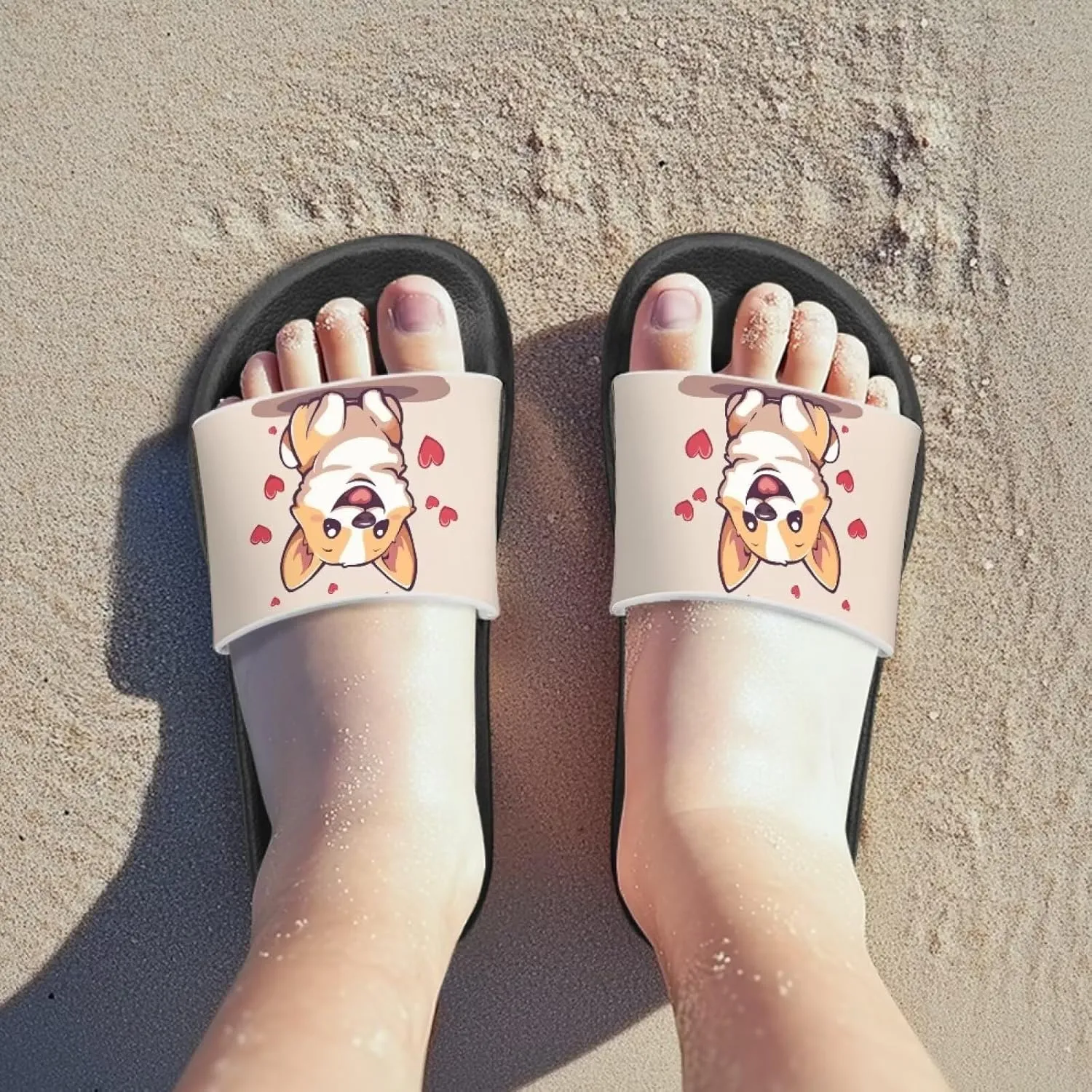 Unisex Slides for Girls Boys Comfortable Slippers Slides Non-slip Shower Shoes House Fashion Thick for Indoor & Outdoor Gifts