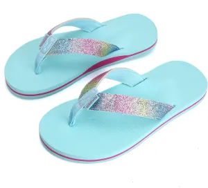 WateLves Girls Flip Flops Toddler Boys Girls Non-Slip Sport Sandals for Beach Swim Pool(Little Kid/Big Kid)