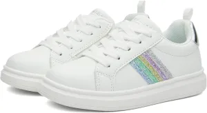Weestep Girls Casual Slip On Comfort Fashion Sneaker Glitter Shoes for Toddler and Little Kid