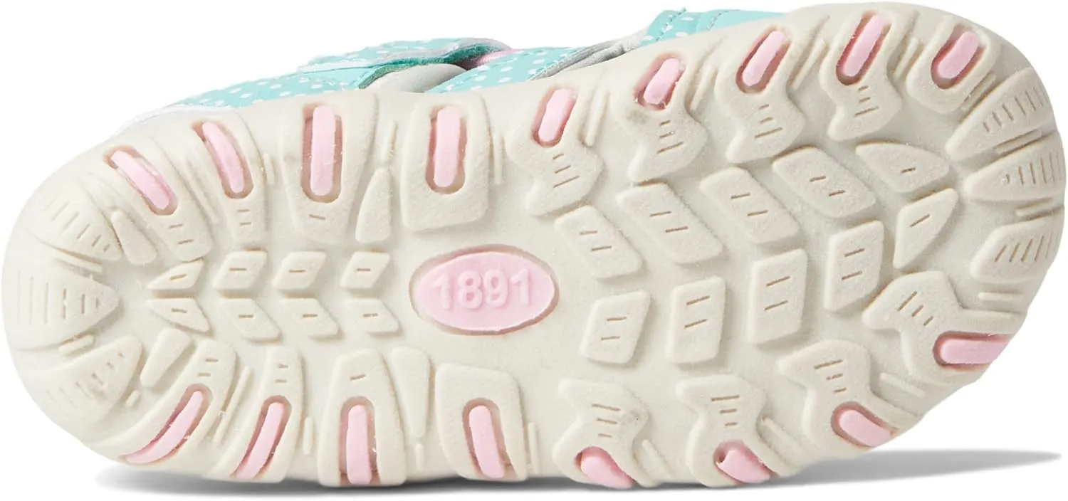 Western Chief Kids Beachcomber Sandals for Toddler and Little Kids - Rubberized EVA Insole, Hook-and-Loop Closure, and Round Toe Silhouette