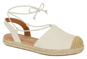 White Espadrilles Sandals