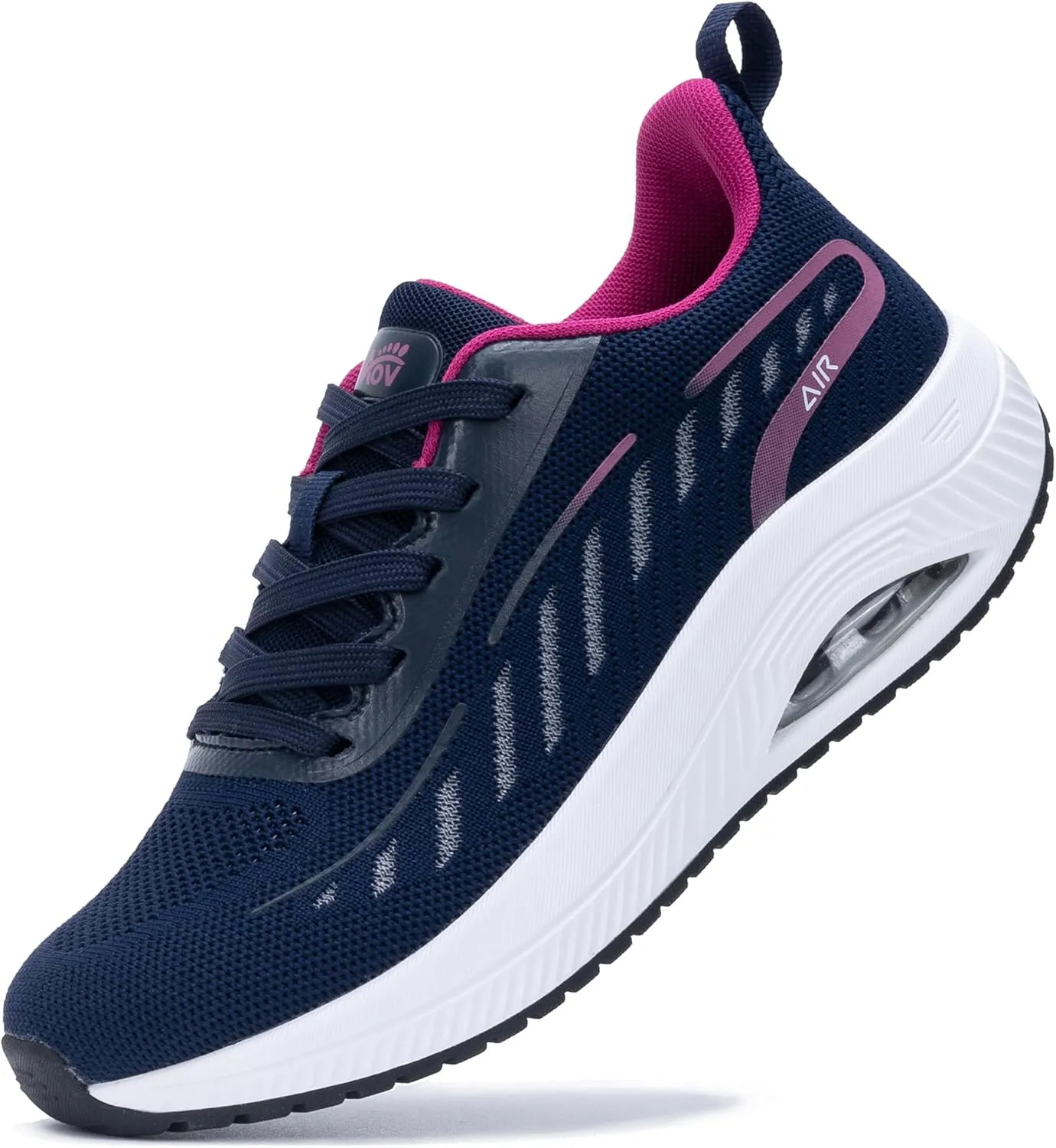 Women Arch Support Walking Shoes,Orthotic Non Slip Air Sneakers Comfort Working Shoes for Foot Pain Relief