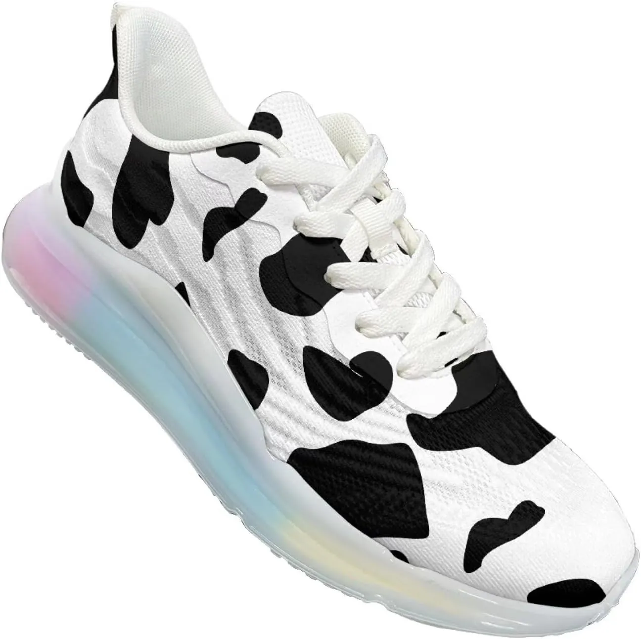 Women's Air Cushion Running Shoes Breathable Sports Tennis Sneakers Comfort Anti-Skid Casual Walking Shoes US 6-11