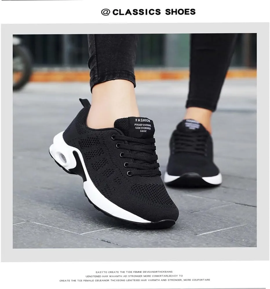 Women's Cloud Walk Pro Sneakers, Super Breathable Soft Casual Shoes, Ergonomic Pain Relief Shoe Trainers Orthopaedic