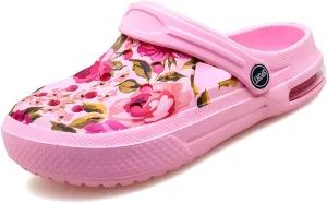 Women's Garden Clogs Shoes Casual Slipper Beach Sandals Anti-Slip Pool Water Shoes Home Slippers Summer Footwear