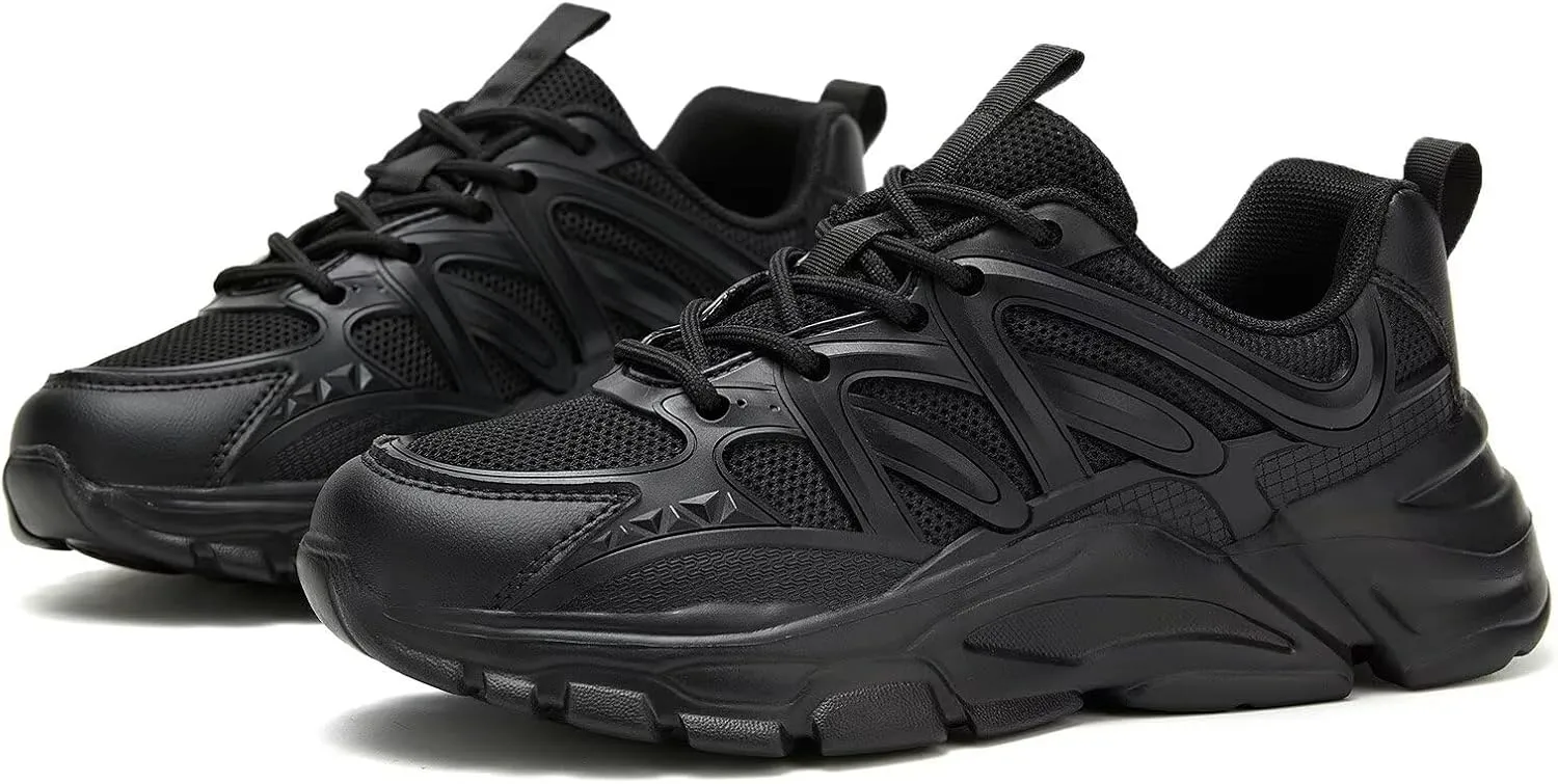 Womens Ladies Walking Shoes Fashion Running Sneakers Casual Comfor Lightweight Breathable Soft Sole Gym Tennis Work