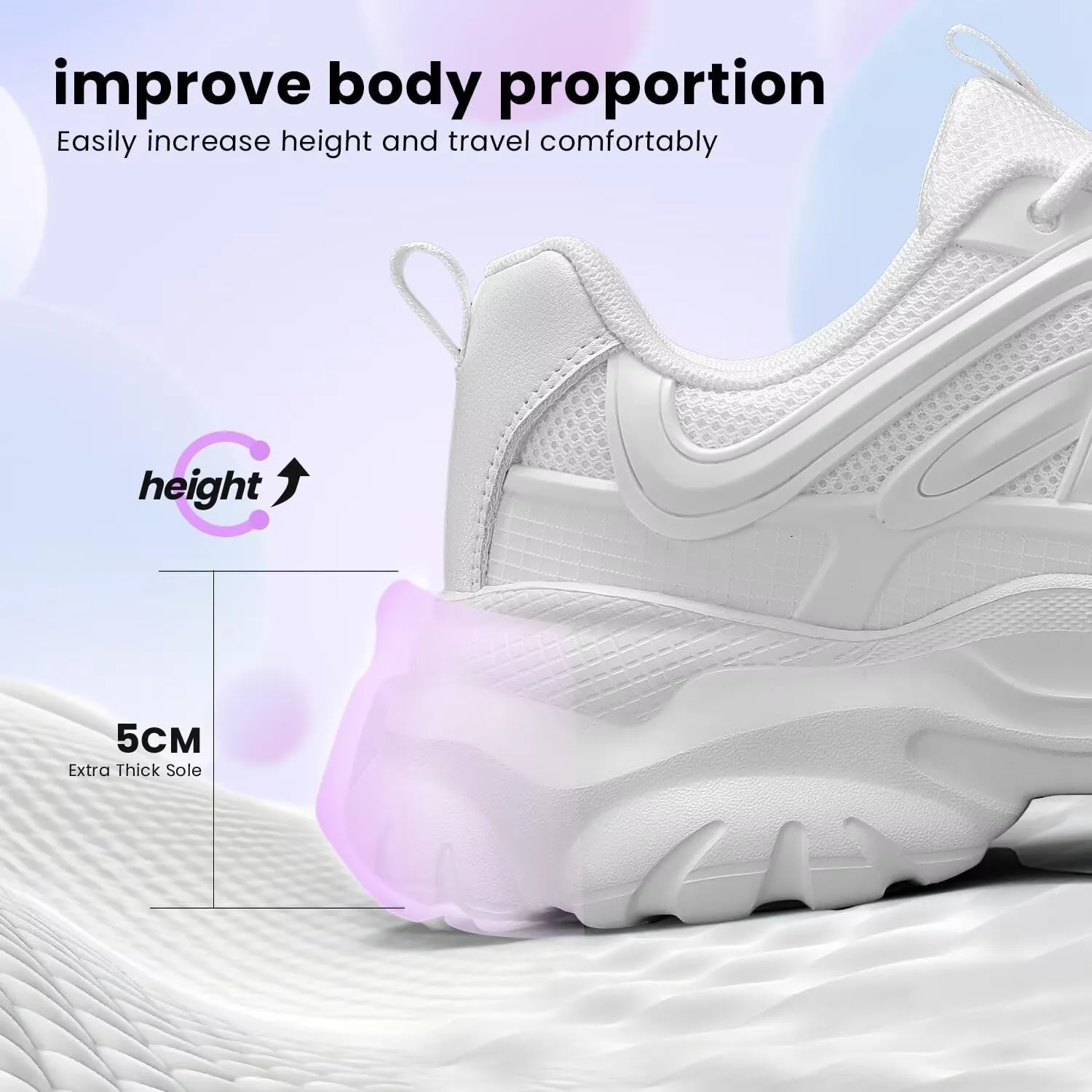 Women's Road Running Shoes Non Slip Ladies Walking Fashion Athletic Sneakers Work Gym Comfort Lightweight Mesh Soft Sole
