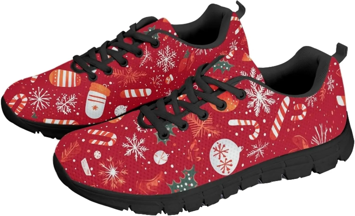 Womens Running Shoes Trainer Sports Causal Travel Sneaker Walking Low Heel Lace up Breathable Flexible Sneaker for Adults Teens