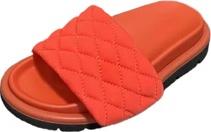 Women's Sandals Summer Fashion Flat Sandals Comfort Slip On Leather Sandals