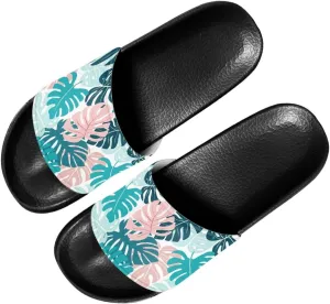 Womens Slide Sandals Non-Slip Soft House Slippers Shower Shoes Indoor Slides Bathroom Sandals