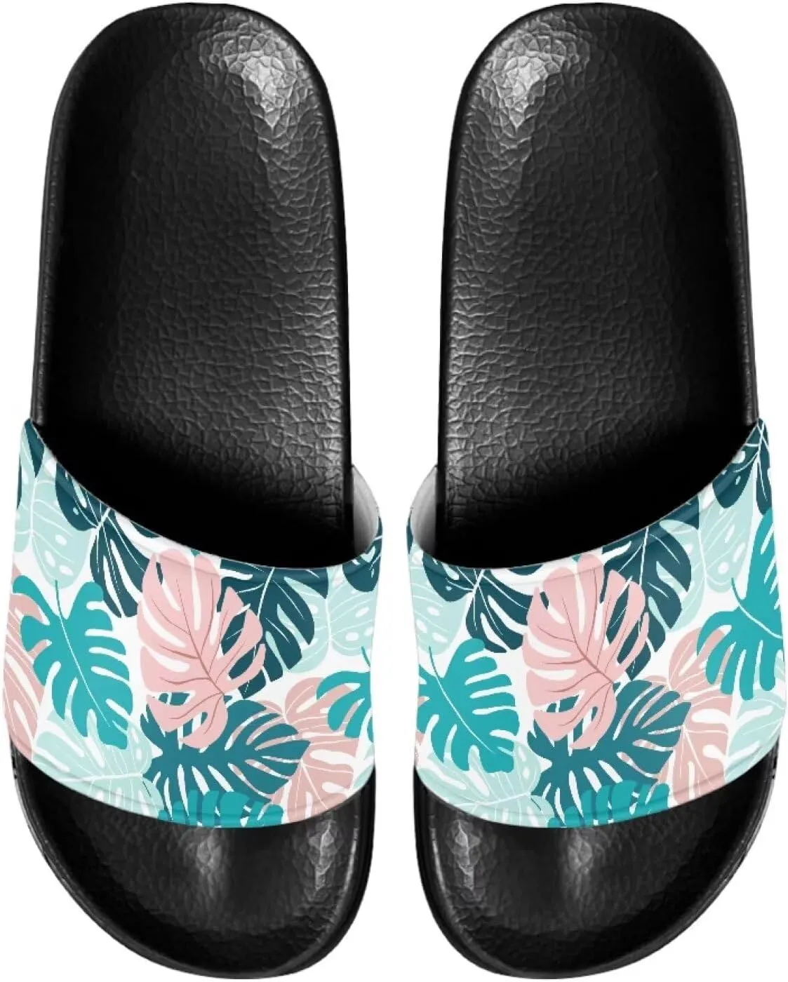Womens Slide Sandals Non-Slip Soft House Slippers Shower Shoes Indoor Slides Bathroom Sandals