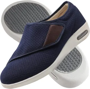 Womens Slip On Casual Shoes Diabetic Sandals Men Extra Wide Width Walking Sandals with Arch Support Comfortable Lightweight Sandals with Adjustable Straps for Plantar Fasciitis