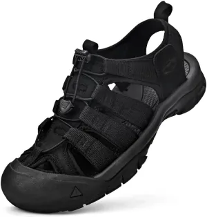 Women's Sport Hiking Sandals Closed Toe Outdoor Athletic Walking Sandal with Arch Support for Wide Feet Women Lightweight Summer Barefoot Beach Water Shoes