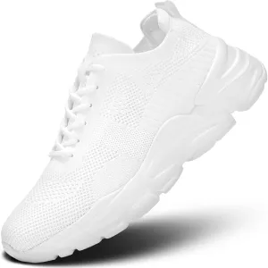 Womens Walking Shoes Non Slip Ladies Running Fashion Athletic Sneakers Work Gym Tennis Athletic Sports Comfort Breathable Lightweight Mesh Soft Sole