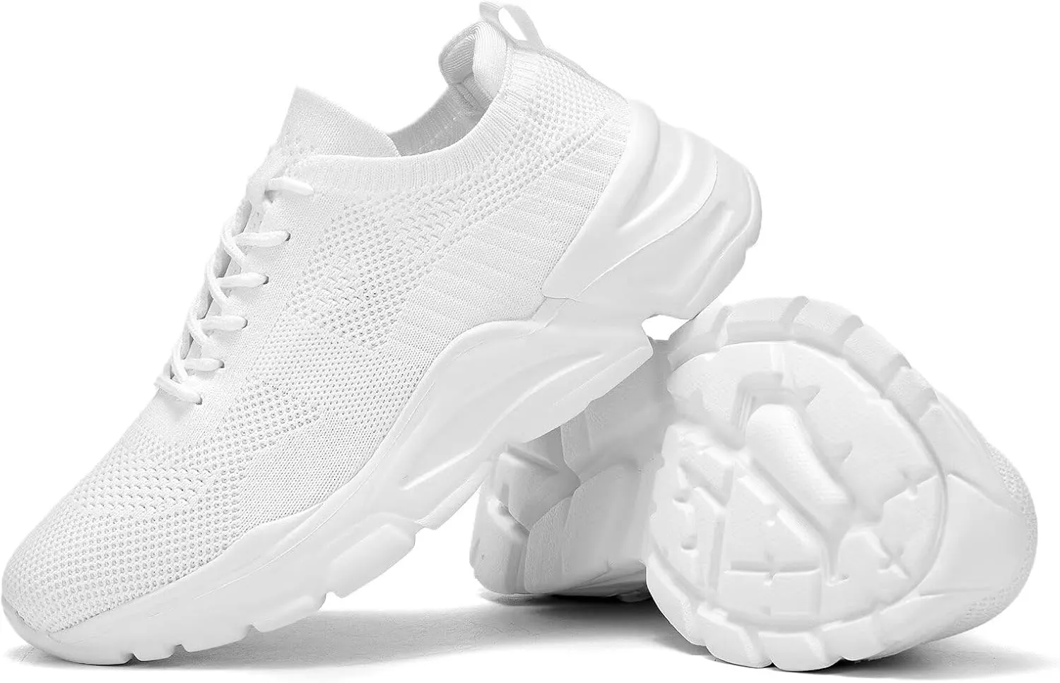 Womens Walking Shoes Non Slip Ladies Running Fashion Athletic Sneakers Work Gym Tennis Athletic Sports Comfort Breathable Lightweight Mesh Soft Sole