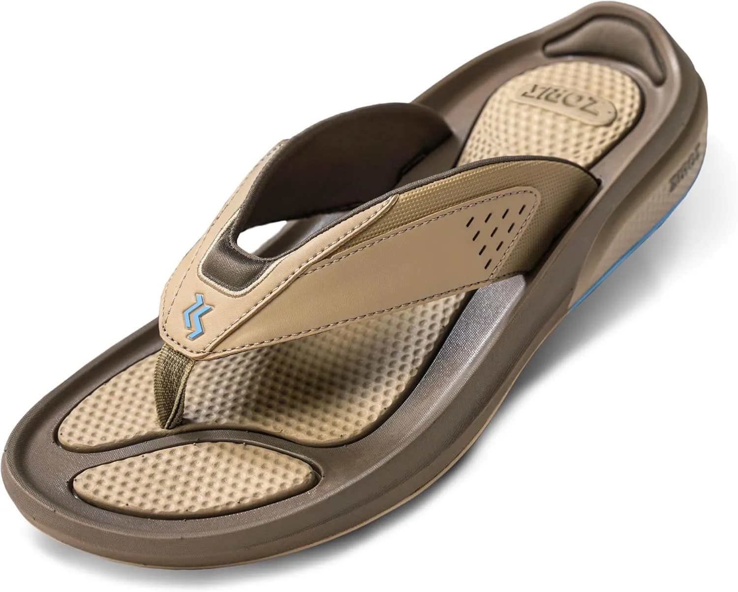ZORIZ Zoomy Golf Sandals - Unisex Golf Flip Flops With Removable Tornado Golf Cleats - Mens and Womens Sandals for Walking, Beach, or Sports